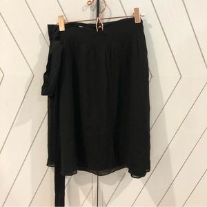 DKNY Silk wrap skirt - 2